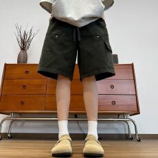 批发春秋季水洗弹力直筒<b class='q'>短裤</b><b class='q'>牛仔</b>裤宽松加肥<b class='q'>男</b>士休闲裤卡其色哈伦裤潮