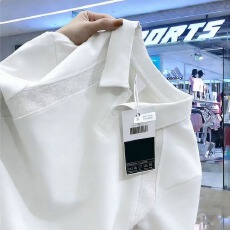 批发简约版型Polo衫纯棉短袖T恤男款夏季宽松半袖上衣210克-100%纯棉