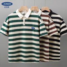 批发polo衫男士短袖夏季男装<b class='q'>潮</b>牌<b class='q'>潮</b>流宽松半袖情侣款重磅翻领百搭t恤