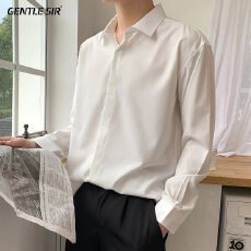 批发冰丝长袖<b class='q'>衬衫</b><b class='q'>男</b>士<b class='q'>韩版</b>潮流痞帅气百搭<b class='q'>男</b>士外套夏季薄款休闲<b class='q'>男</b>装潮