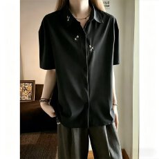 批发夏季新款潮牌轻奢刺绣polo衫男士时尚休闲百搭潮流<b class='q'>翻领</b>短袖<b class='q'>T</b>恤衫