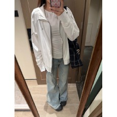批发哈苏线白色立领防晒衣女2026夏季新款运动轻薄透气凉感防晒服外套