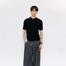 网图 A3060水洗冰丝 抖音品质黑灰杏M-3XL