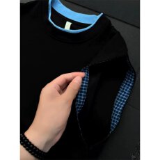 批发圆领纯色汗背心男<b class='q'>夏</b>季简约百搭情侣坎肩上衣潮流日系宽松无袖