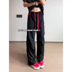 批发美式经典三条杠条纹短袖<b class='q'>T</b><b class='q'>恤</b><b class='q'>男</b>款夏季高级感痞帅半拉炼翻领POLO衫