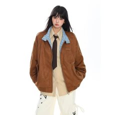 ins慵懒重磅水洗做旧牛仔夹克男女生美式工装美拉德复古外套春