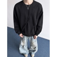 现货2026秋季新款380g华棉美式压褶卫衣