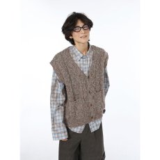 批发复古小众秋季新品针织背心<b class='q'>男</b>士高街英伦风<b class='q'>马甲</b>毛衣时尚百搭开衫<b class='q'>男</b>