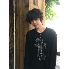 批发网络图<b class='q'>夏</b>季防晒长袖T黑色白色M到3XL成分棉65%涤纶35%