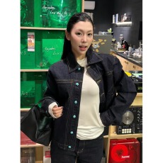批发男士牛仔外套2026新款<b class='q'>春</b>季复古潮牌百搭休闲工装夹克男装上衣