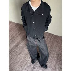 批发<b class='q'>日系</b><b class='q'>复古</b>工装夹克男春秋款潮牌宽松休闲外套2026新款美式高街黑色
