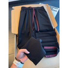 批发流行潮流春夏宽松直筒拖地超长裤子运动裤高个加长<b class='q'>男</b>裤特长卫裤