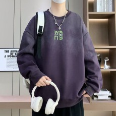 批发330克索罗娜圆领休闲上衣男款春装<b class='q'>男生</b>长袖t恤男士内搭打底衫春款