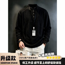批发户外冬季慵懒风立领卫衣男女简约设计感宽松长袖时尚<b class='q'>潮</b>流百搭流行