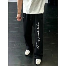 批发秋季薄款弹力休闲<b class='q'>裤子</b><b class='q'>男士</b>宽松运动裤男小脚裤男生束脚长裤潮
