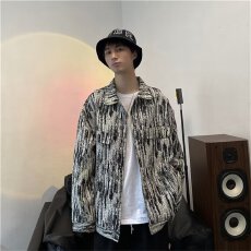 水洗牛仔外套男春秋潮牌ins港风炸街工装夹克秋季痞帅高级感上衣