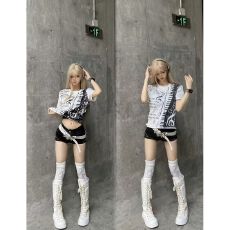批发2026夏季陨石潮货高端重工烫钻<b class='q'>短袖</b><b class='q'>T</b><b class='q'>恤</b>男女潮流修身百搭休闲<b class='q'>T</b>薄款