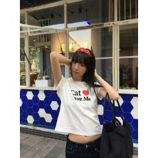 批发原版做法<b class='q'>纯棉</b>220克40支奥代尔食毛+手感圆领正肩短袖<b class='q'>T</b><b class='q'>恤</b>女