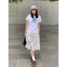 原版做法纯棉220克40支奥代尔食毛+手感圆领正肩短袖T恤女