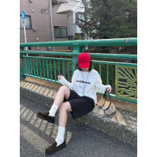 批发高质量<b class='q'>纯棉</b>200克21支精梳精密印花秋季宽松长袖<b class='q'>T</b><b class='q'>恤</b>女