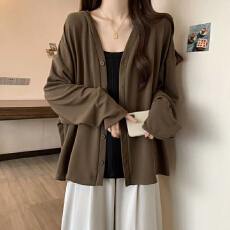 批发大码<b class='q'>女装</b>300斤防晒开衫胖mm秋夏季宽松外穿慵懒显瘦冰丝上衣<b class='q'>外套</b>