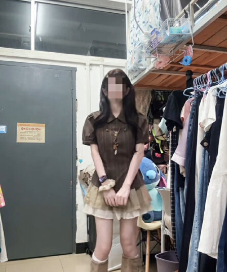 브라운 허리 수축 맨위