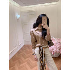 批发春季时尚宽松刺绣<b class='q'>长袖</b>衬衫女+丝巾+直筒牛仔<b class='q'>裤</b>三件套<b class='q'>装</b>女潮