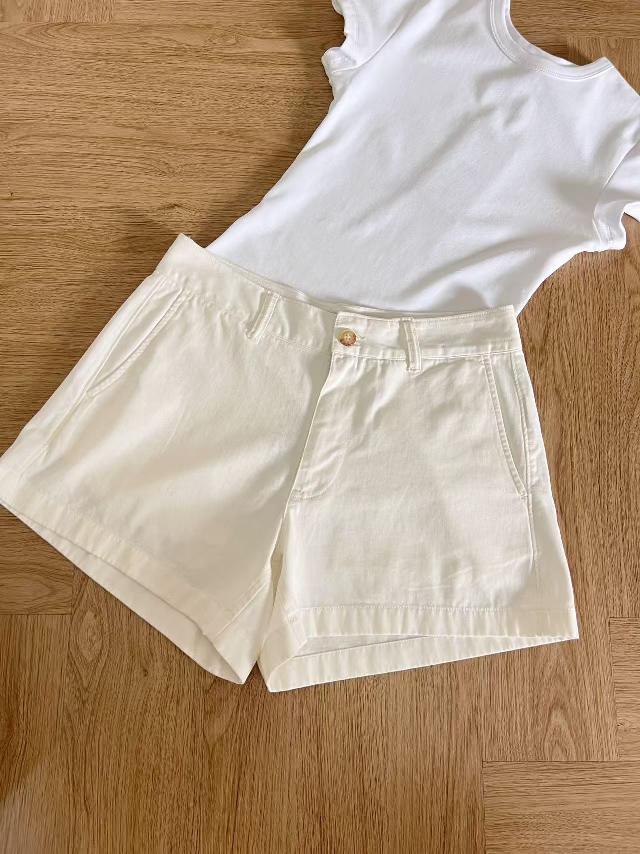 하우스 여성 같은 단락 클래식 polo 면 100% 캐주얼 반바지