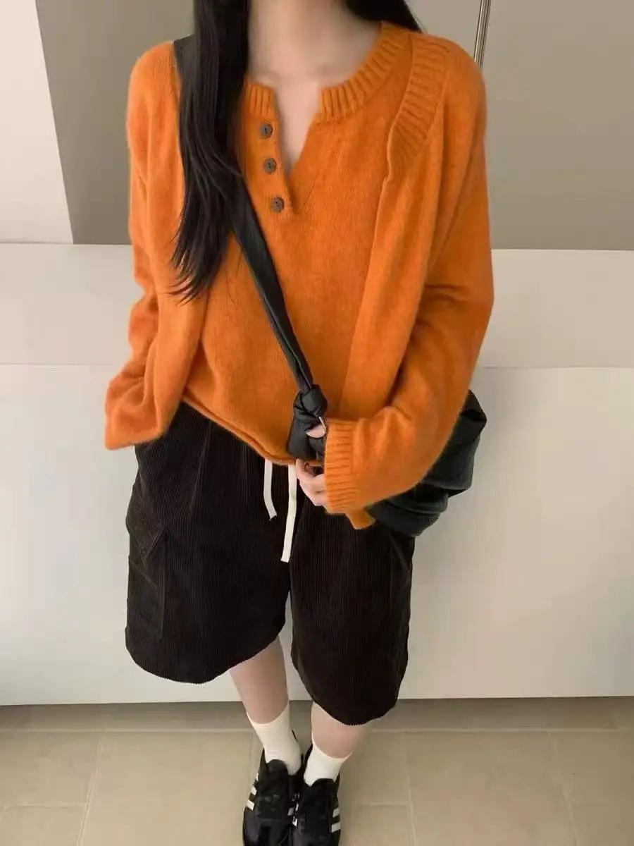레이어드 룩 울 니트 카디건 상세 이미지 3