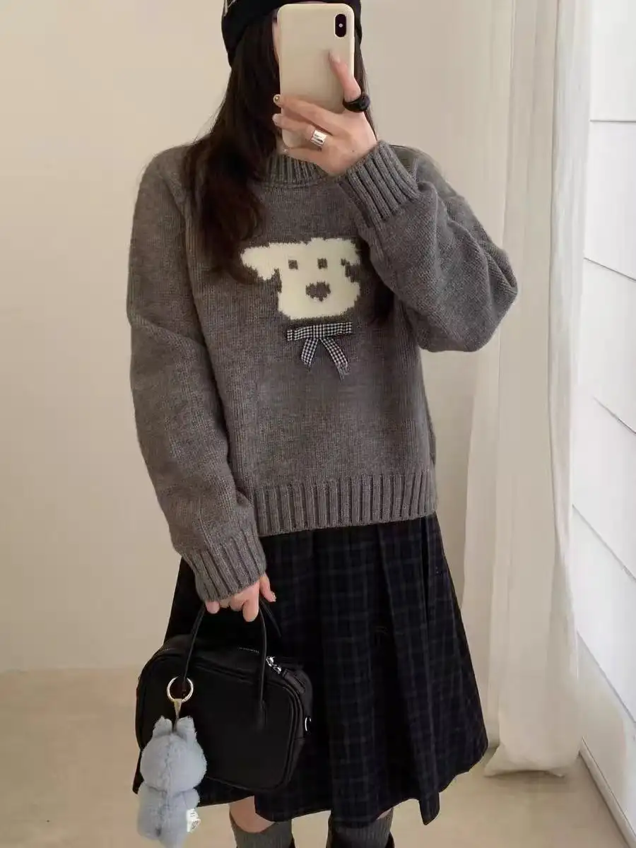 강아지 니트 스웨터 상세 이미지 3