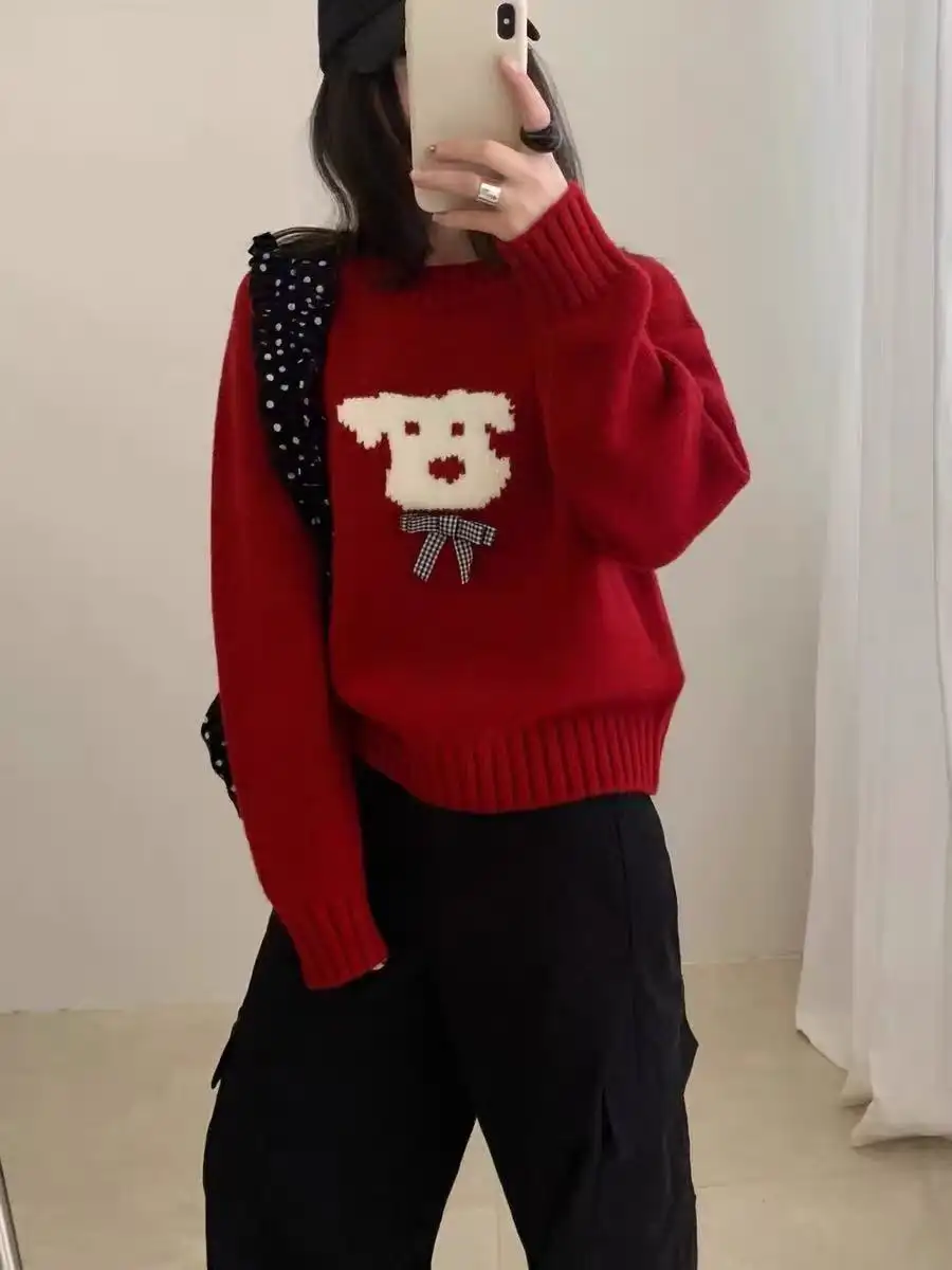 강아지 니트 스웨터 상세 이미지 5