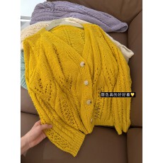 批发话里甜美气质休闲<b class='q'>开衫</b>罩衫2026春季新款韩版显瘦宽松上衣外套女