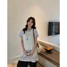 批发时尚洋气显瘦镂空设计感裙子2026夏季新款小个子百搭背心连衣裙女