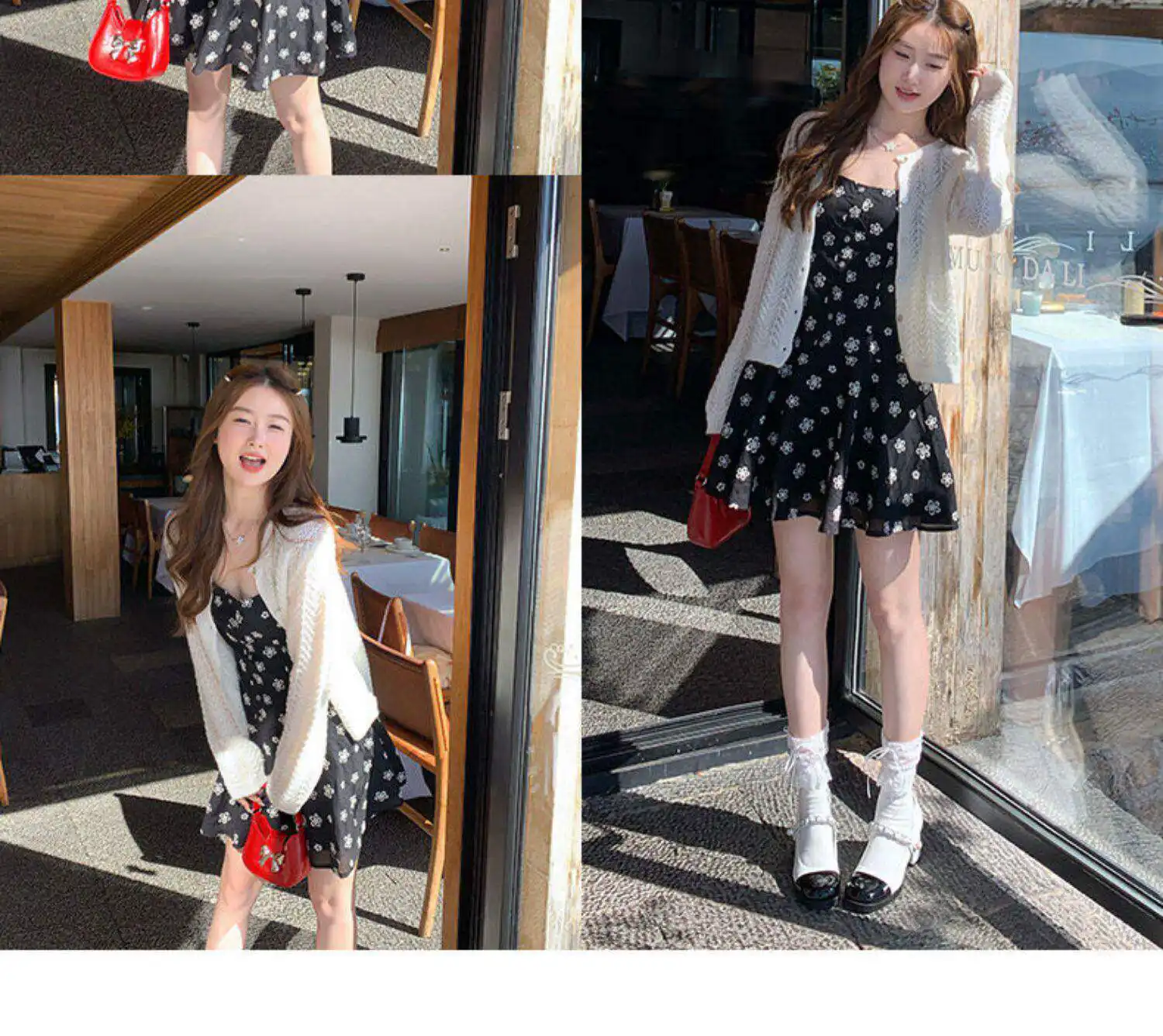 디자인 포인트 홀 가디건 상세 이미지 6