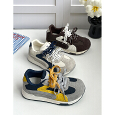 批发2025秋季新款原创小众风厚底大头丑萌<b class='q'>百搭</b>运动休闲鞋