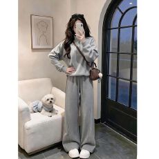 批发/运动服套装女春季学生韩版宽松显瘦时尚卫衣休闲两件套潮