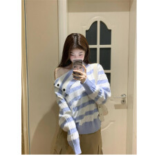 批发本命年穿搭新年红色费尔岛红色菱格毛衣开衫女秋冬季<b class='q'>短</b>款针织外套