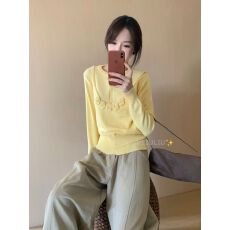 批发软糯甜美减龄<b class='q'>宽松</b>单排扣长袖针织衫女秋季2026叠穿吊带背心两件套