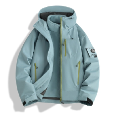 批发2025经典情侣款户外三合一夹克防风防水情侣登山服户外男女款冲锋