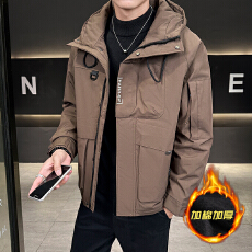 批发冬季新款男士棉衣加厚羽绒棉服青年<b class='q'>修身</b>潮流棉袄学
