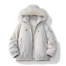 批发2025年秋季新款<b class='q'>棉衣</b>日系松弛男宽松潮流百塔加厚棉服