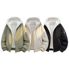 秋冬新款棉衣男冬季外套爆款潮牌韩版加厚棉服 潮流休闲外套