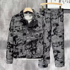 潮流百搭 牛仔套装文艺原宿气质ins简约日系新款慵懒时尚流行