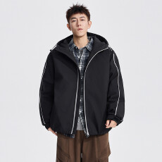 批发冬季新款羽绒服白鸭绒含量75%男士加厚潮牌保暖工装连帽防风外套