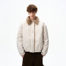 批发2025棉衣冬季潮牌复古撞色翻领棉衣男女美式宽松情侣保暖百搭棉服