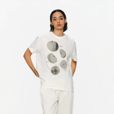 批发水果短袖纯棉T恤2026夏季美式复古休闲情侣上衣