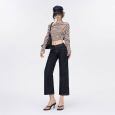 批发八分裤<b class='q'>牛仔裤</b>女2026秋季新款低腰不褪色弹力复古休闲显瘦<b class='q'>九分</b>裤