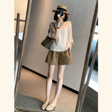 批发夏季整套搭配<b class='q'>职业</b>小香风休闲时尚轻熟风女装港味短裤两件<b class='q'>套装</b>减龄