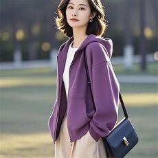 批发新款卫衣外套女宽松休闲百搭显瘦休闲<b class='q'>大码</b>韩版长袖秋季棒球服上衣