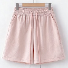 批发美式速干工装<b class='q'>短裤</b><b class='q'>女</b>夏季高腰a字<b class='q'>运动</b>五分裤冰丝休闲阔腿裤子